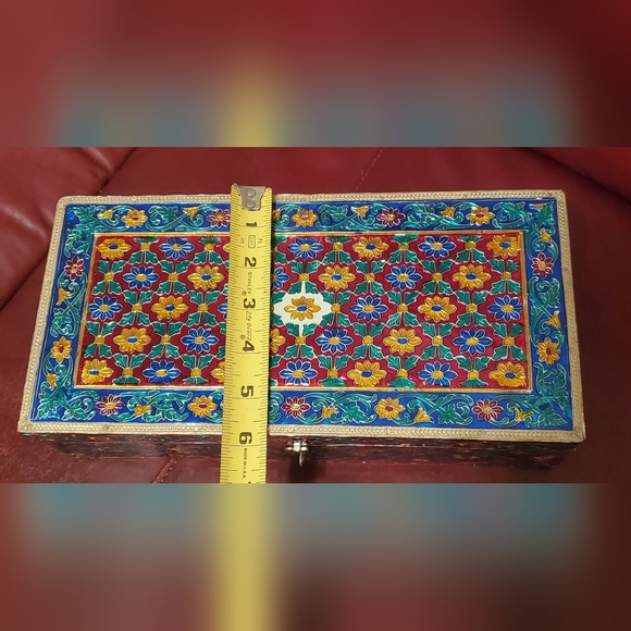 💙💛❤️💚Indian trinket box💚❤💛💙 - Picture 7 of 8